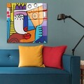 Tablou decorativ, CAM4011_7070, Dimensiune: 70 x 70 cm, Multicolor