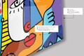 Tablou decorativ, CAM4011_7070, Dimensiune: 70 x 70 cm, Multicolor