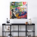 Tablou decorativ, CAM4124_7070, Dimensiune: 70 x 70 cm, Multicolor