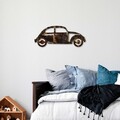 Decoratiune de perete, Car 18, Lățime: 50 cm Înălțime: 20 cm Adâncime: 1,5 cm, Multicolor