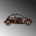 Decoratiune de perete, Car 18, Lățime: 50 cm Înălțime: 20 cm Adâncime: 1,5 cm, Multicolor