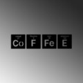 Decoratiune de perete, Coffee 13, Dimensiune: 18 x 18 cm (4 bucăți), Negru
