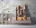 Tablou decorativ, WY302 (50 x 70), Canvas imprimat, Multicolor