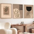 Tablou decorativ (3 Pieces), Huhu260, Lemn masiv (Grosime: 2 cm, Multicolor