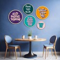 Tablou decorativ (5 Pieces), Iaht-12, Dimensiuni: 43,5 x 43,5 cm (1 bucată), Multicolor