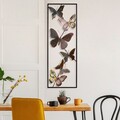 Decoratiune de perete, Tavus 2, Dimensiuni: 32 x 90 x 4 cm, Multicolor