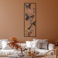 Decoratiune de perete, Tavus 2, Dimensiuni: 32 x 90 x 4 cm, Multicolor