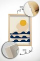 Tablou decorativ (6 Pieces), Artsycllct11, MDF, Multicolor