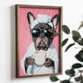 Tablou decorativ, TUN015-L, Lemn, Multicolor
