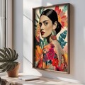 Tablou decorativ, TUN022-XL, Lemn, Multicolor