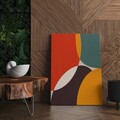 Tablou decorativ, ASR_CNV25-40, Cadru: 100% lemn (Grosime: 2 x 3 cm, Multicolor