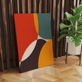 Tablou decorativ, ASR_CNV25-40, Cadru: 100% lemn (Grosime: 2 x 3 cm, Multicolor