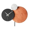 Ceas de perete, Pavimento, ø48 cm, Negru/Cupru
