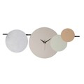 Ceas de perete, Maxico, Diametru: 75 cm, Verde / Maro / Albastru