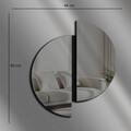 Oglinda decorativa, Ozgl522, Partea de jos: 100% EVA (Grosime: 10 mm, Afumat