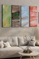 Tablou decorativ (4 Pieces), Ersycnvs4Asm3, 30 x 90 cm (4 bucăți), Multicolor