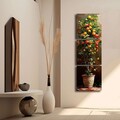Tablou decorativ (3 Pieces), 3P4545BSRC-006, Cadru: 100% PIN (Grosime: 2,8 mm, Multicolor