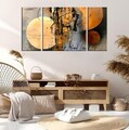Tablou decorativ (3 Pieces), MXC10, Lemn (Grosime: 2 cm, Multicolor