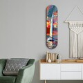 Tablou decorativ, Sailing Boat Painting 1, Dimensiune: 20 x 80 cm, Multicolor