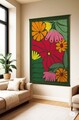 Tablou decorativ, Polybaby 3, Lățime: 100 cm Înălțime: 140 cm, Multicolor