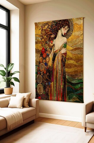 Tablou decorativ, Polybaby 36, Lățime: 100 cm Înălțime: 140 cm, Multicolor