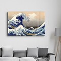 Tablou decorativ, CAM-3097, Dimensiuni: 70 x 110 cm, Multicolor