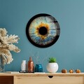 Tablou decorativ, UV-1158, ø30 cm, Multicolor