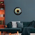 Tablou decorativ, UV-1158, ø30 cm, Multicolor