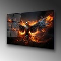 Tablou decorativ, UV-1170, 70 x 100 cm, Multicolor