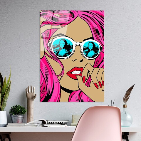 Tablou decorativ, UV-715 70 x 100, 70 x 100 cm, Multicolor