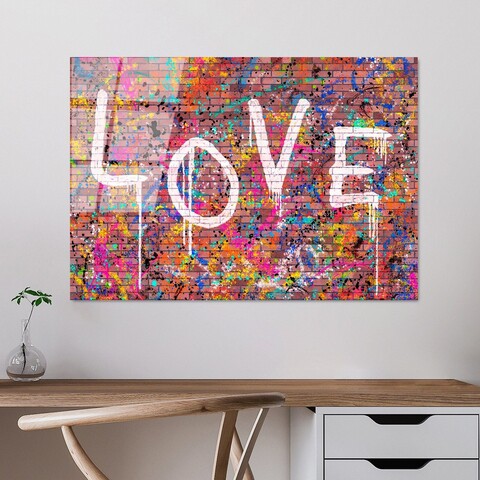Tablou decorativ, UV-740 70 x 100, 70 x 100 cm, Multicolor