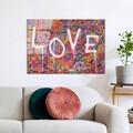 Tablou decorativ, UV-740 70 x 100, 70 x 100 cm, Multicolor