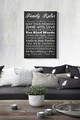 Tablou decorativ, Kanvas Tablo (50 x 70), Lemn (Grosime: 3 cm, Multicolor