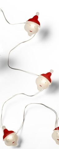 Instalatie Santa, Lumineo, 190 cm, 20 LED-uri, multicolor