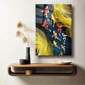 Tablou decorativ, Camtbl-028, Dimensiune: 60 x 90 cm, Multicolor