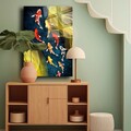Tablou decorativ, Camtbl-028, Dimensiune: 60 x 90 cm, Multicolor