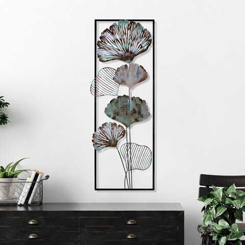 Decoratiune de perete, Fig 2, Dimensiuni: 32 x 90 x 4 cm, Multicolor