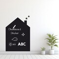 Sticker decorativ, MY-00101, Autocolant tablă, Negru