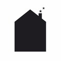 Sticker decorativ, MY-00101, Autocolant tablă, Negru
