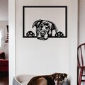 Decoratiune de perete, Enzo 7054, Dimensiune: 70 x 54 cm, Negru