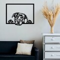 Decoratiune de perete, Enzo 7054, Dimensiune: 70 x 54 cm, Negru