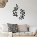 Decoratiune de perete, Verano, Dimensiuni: 65 x 94 cm, Negru
