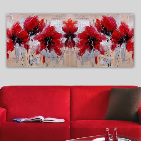 Tablou decorativ, YTYDKR1036_50120, Lemn (Grosime: 3 cm, Multicolor