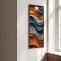 Tablou decorativ, LONG031-S/120-40, Imprimat UV, Multicolor