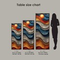 Tablou decorativ, LONG031-S/120-40, Imprimat UV, Multicolor