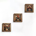 Tablou decorativ (3 Pieces), UKZM076, Imprimat UV, Multicolor