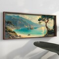Tablou decorativ, EMR049, Lemn, Multicolor