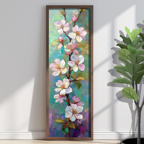 Tablou decorativ, EMR099, Lemn, Multicolor