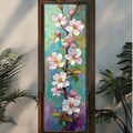 Tablou decorativ, EMR099, Lemn, Multicolor