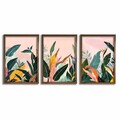 Tablou decorativ (3 Pieces), GE264-L, Lemn, Multicolor